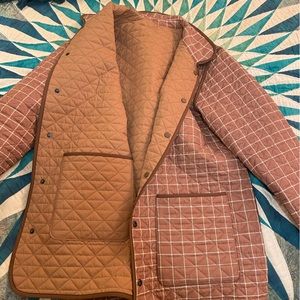 Lands End Reversible Barn Coat Size Large